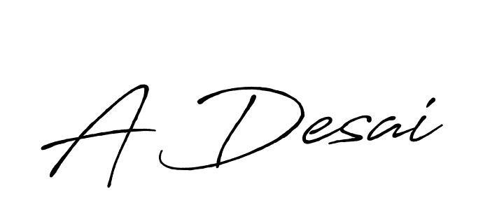 if you are searching for the best signature style for your name A Desai. so please give up your signature search. here we have designed multiple signature styles  using Antro_Vectra_Bolder. A Desai signature style 7 images and pictures png