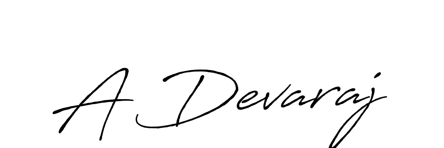 A Devaraj stylish signature style. Best Handwritten Sign (Antro_Vectra_Bolder) for my name. Handwritten Signature Collection Ideas for my name A Devaraj. A Devaraj signature style 7 images and pictures png