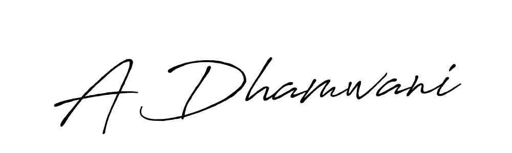 It looks lik you need a new signature style for name A Dhamwani. Design unique handwritten (Antro_Vectra_Bolder) signature with our free signature maker in just a few clicks. A Dhamwani signature style 7 images and pictures png