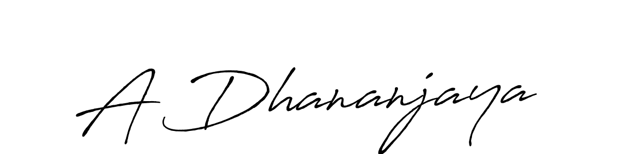 if you are searching for the best signature style for your name A Dhananjaya. so please give up your signature search. here we have designed multiple signature styles  using Antro_Vectra_Bolder. A Dhananjaya signature style 7 images and pictures png