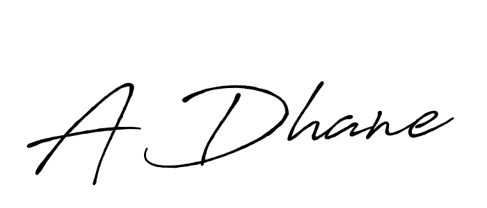 Here are the top 10 professional signature styles for the name A Dhane. These are the best autograph styles you can use for your name. A Dhane signature style 7 images and pictures png