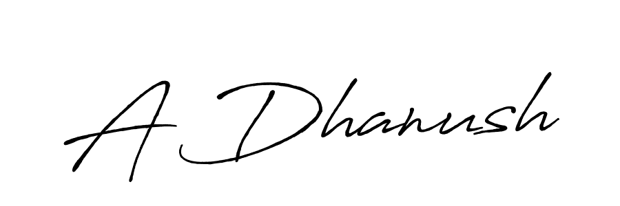 This is the best signature style for the A Dhanush name. Also you like these signature font (Antro_Vectra_Bolder). Mix name signature. A Dhanush signature style 7 images and pictures png