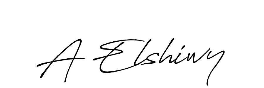 Make a beautiful signature design for name A Elshiwy. Use this online signature maker to create a handwritten signature for free. A Elshiwy signature style 7 images and pictures png