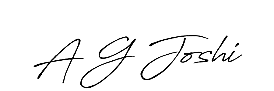 It looks lik you need a new signature style for name A G Joshi. Design unique handwritten (Antro_Vectra_Bolder) signature with our free signature maker in just a few clicks. A G Joshi signature style 7 images and pictures png