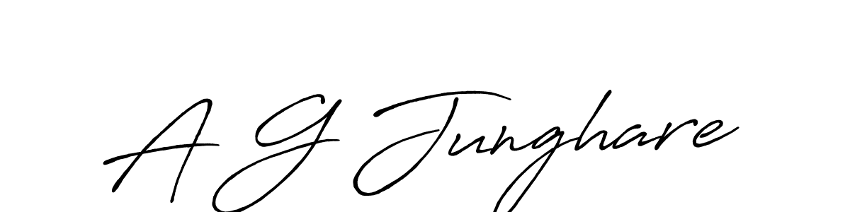 Here are the top 10 professional signature styles for the name A G Junghare. These are the best autograph styles you can use for your name. A G Junghare signature style 7 images and pictures png