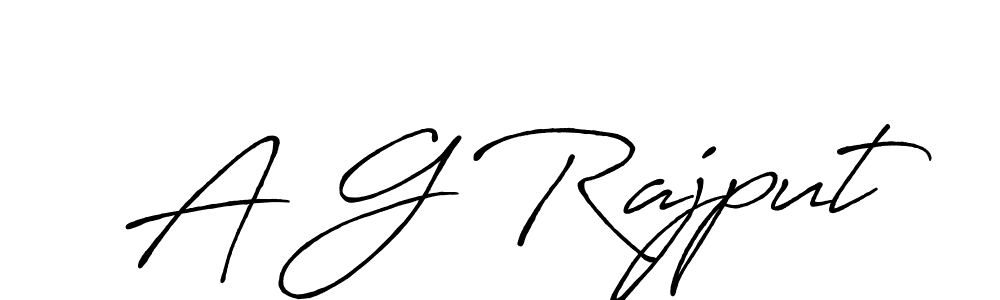 Make a beautiful signature design for name A G Rajput. Use this online signature maker to create a handwritten signature for free. A G Rajput signature style 7 images and pictures png