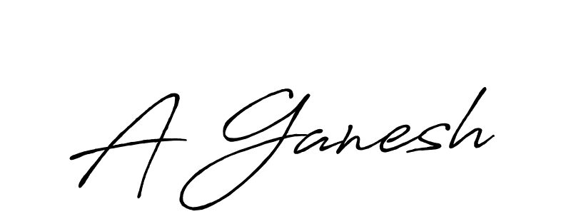 It looks lik you need a new signature style for name A Ganesh. Design unique handwritten (Antro_Vectra_Bolder) signature with our free signature maker in just a few clicks. A Ganesh signature style 7 images and pictures png