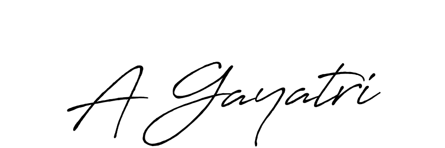 Make a beautiful signature design for name A Gayatri. With this signature (Antro_Vectra_Bolder) style, you can create a handwritten signature for free. A Gayatri signature style 7 images and pictures png