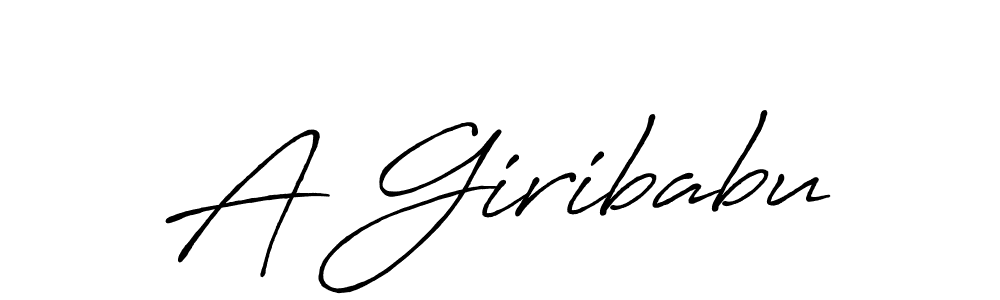 It looks lik you need a new signature style for name A Giribabu. Design unique handwritten (Antro_Vectra_Bolder) signature with our free signature maker in just a few clicks. A Giribabu signature style 7 images and pictures png