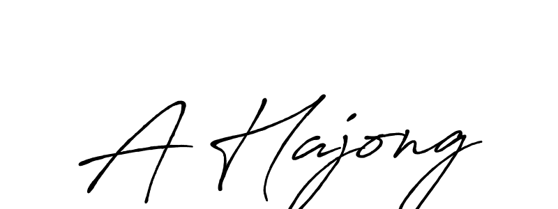 A Hajong stylish signature style. Best Handwritten Sign (Antro_Vectra_Bolder) for my name. Handwritten Signature Collection Ideas for my name A Hajong. A Hajong signature style 7 images and pictures png