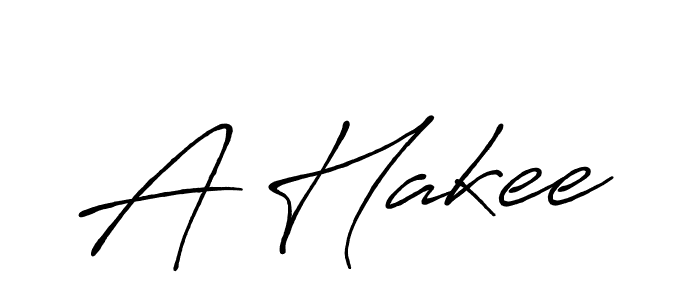 Make a beautiful signature design for name A Hakee. With this signature (Antro_Vectra_Bolder) style, you can create a handwritten signature for free. A Hakee signature style 7 images and pictures png