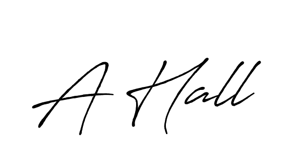 Use a signature maker to create a handwritten signature online. With this signature software, you can design (Antro_Vectra_Bolder) your own signature for name A Hall. A Hall signature style 7 images and pictures png