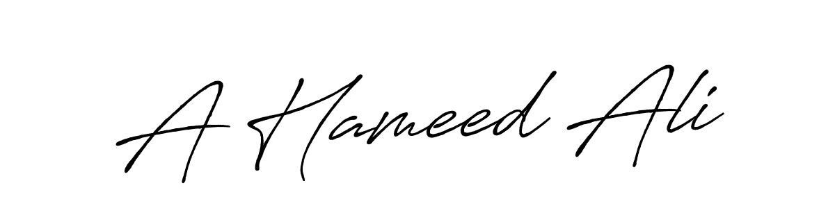 It looks lik you need a new signature style for name A Hameed Ali. Design unique handwritten (Antro_Vectra_Bolder) signature with our free signature maker in just a few clicks. A Hameed Ali signature style 7 images and pictures png