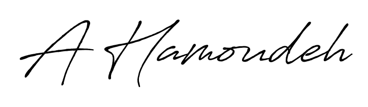 Designed for modern professionals: A Hamoudeh name signature crafted with Antro_Vectra_Bolder script. Ready for digital PDF workflows. A Hamoudeh signature style 7 images and pictures png