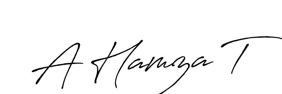 Make a beautiful signature design for name A Hamza T. Use this online signature maker to create a handwritten signature for free. A Hamza T signature style 7 images and pictures png