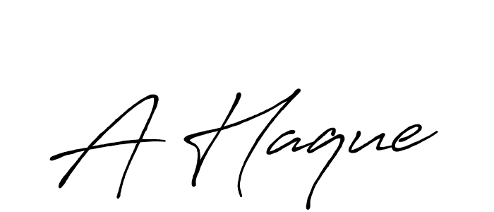 How to make A Haque name signature. Use Antro_Vectra_Bolder style for creating short signs online. This is the latest handwritten sign. A Haque signature style 7 images and pictures png