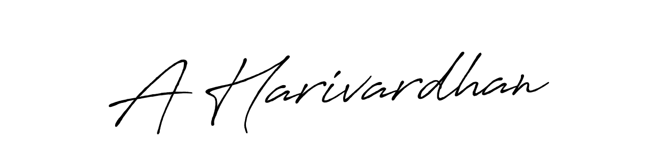 It looks lik you need a new signature style for name A Harivardhan. Design unique handwritten (Antro_Vectra_Bolder) signature with our free signature maker in just a few clicks. A Harivardhan signature style 7 images and pictures png