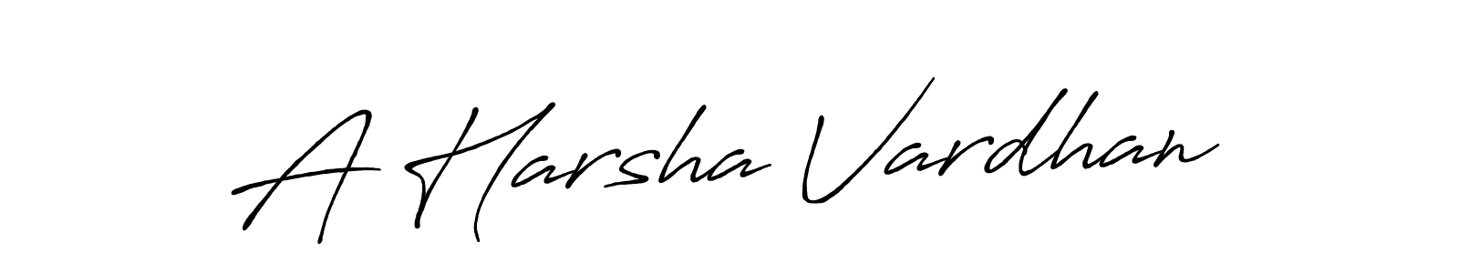 Make a short A Harsha Vardhan signature style. Manage your documents anywhere anytime using Antro_Vectra_Bolder. Create and add eSignatures, submit forms, share and send files easily. A Harsha Vardhan signature style 7 images and pictures png