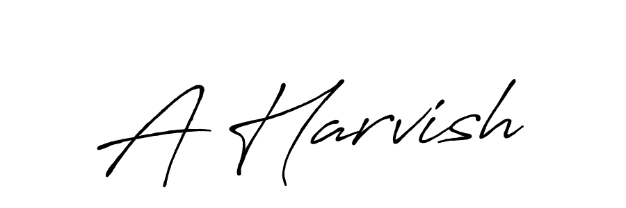 Make a beautiful signature design for name A Harvish. Use this online signature maker to create a handwritten signature for free. A Harvish signature style 7 images and pictures png