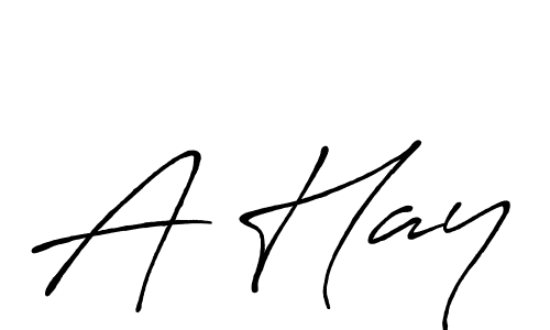 Make a beautiful signature design for name A Hay. With this signature (Antro_Vectra_Bolder) style, you can create a handwritten signature for free. A Hay signature style 7 images and pictures png