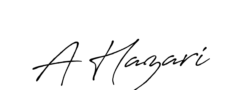 The best way (Antro_Vectra_Bolder) to make a short signature is to pick only two or three words in your name. The name A Hazari include a total of six letters. For converting this name. A Hazari signature style 7 images and pictures png