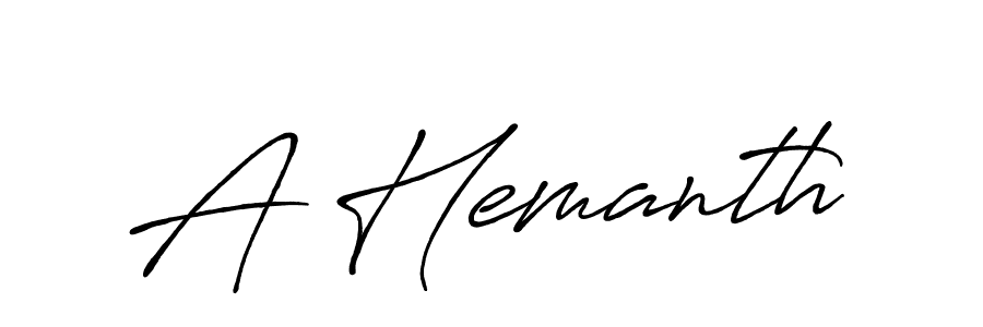 Antro_Vectra_Bolder is a professional signature style that is perfect for those who want to add a touch of class to their signature. It is also a great choice for those who want to make their signature more unique. Get A Hemanth name to fancy signature for free. A Hemanth signature style 7 images and pictures png