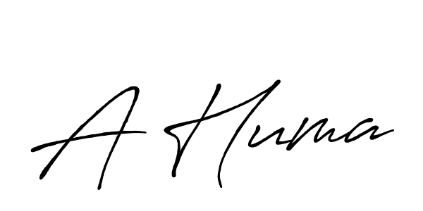 This is the best signature style for the A Huma name. Also you like these signature font (Antro_Vectra_Bolder). Mix name signature. A Huma signature style 7 images and pictures png