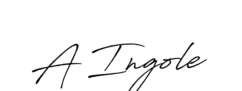 Also You can easily find your signature by using the search form. We will create A Ingole name handwritten signature images for you free of cost using Antro_Vectra_Bolder sign style. A Ingole signature style 7 images and pictures png