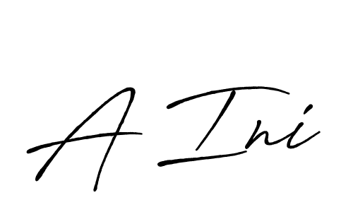 Once you've used our free online signature maker to create your best signature Antro_Vectra_Bolder style, it's time to enjoy all of the benefits that A Ini name signing documents. A Ini signature style 7 images and pictures png