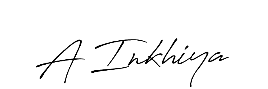 Also we have A Inkhiya name is the best signature style. Create professional handwritten signature collection using Antro_Vectra_Bolder autograph style. A Inkhiya signature style 7 images and pictures png