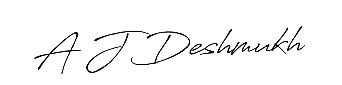 Make a short A J Deshmukh signature style. Manage your documents anywhere anytime using Antro_Vectra_Bolder. Create and add eSignatures, submit forms, share and send files easily. A J Deshmukh signature style 7 images and pictures png