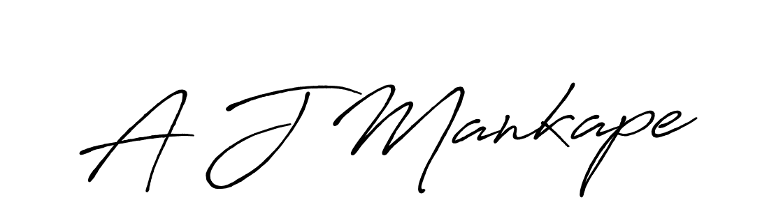 Once you've used our free online signature maker to create your best signature Antro_Vectra_Bolder style, it's time to enjoy all of the benefits that A J Mankape name signing documents. A J Mankape signature style 7 images and pictures png