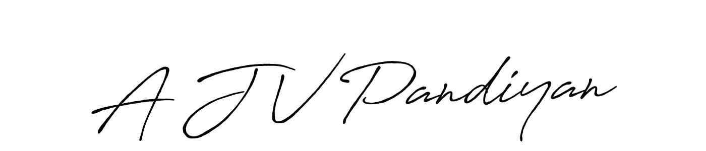 You can use this online signature creator to create a handwritten signature for the name A J V Pandiyan. This is the best online autograph maker. A J V Pandiyan signature style 7 images and pictures png