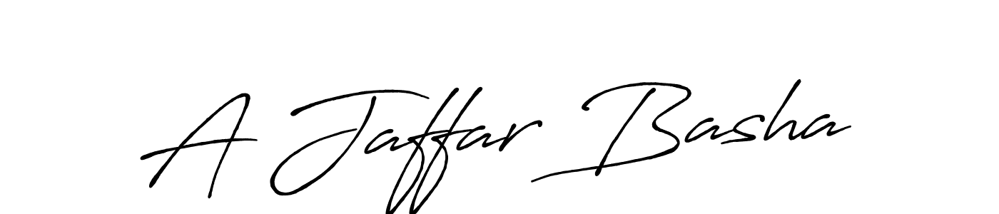 Also we have A Jaffar Basha name is the best signature style. Create professional handwritten signature collection using Antro_Vectra_Bolder autograph style. A Jaffar Basha signature style 7 images and pictures png