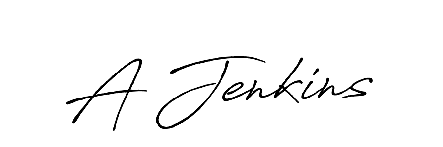 A Jenkins stylish signature style. Best Handwritten Sign (Antro_Vectra_Bolder) for my name. Handwritten Signature Collection Ideas for my name A Jenkins. A Jenkins signature style 7 images and pictures png