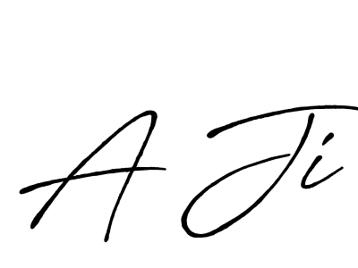 if you are searching for the best signature style for your name A Ji. so please give up your signature search. here we have designed multiple signature styles  using Antro_Vectra_Bolder. A Ji signature style 7 images and pictures png