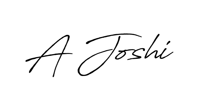 Use a signature maker to create a handwritten signature online. With this signature software, you can design (Antro_Vectra_Bolder) your own signature for name A Joshi. A Joshi signature style 7 images and pictures png