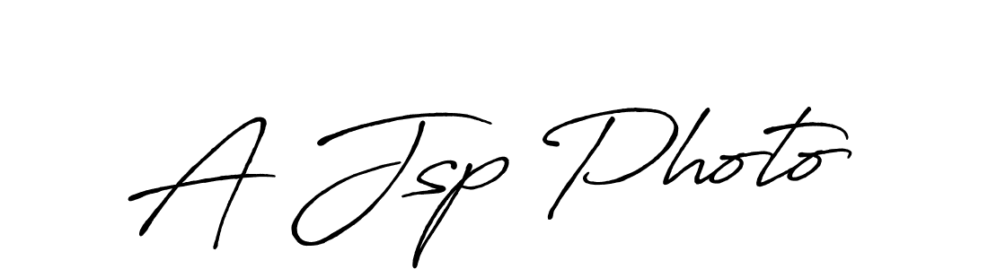 You should practise on your own different ways (Antro_Vectra_Bolder) to write your name (A Jsp Photo) in signature. don't let someone else do it for you. A Jsp Photo signature style 7 images and pictures png