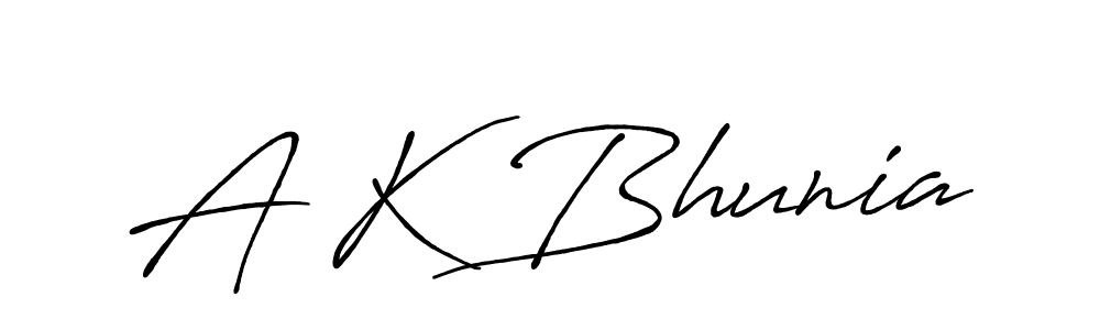 How to Draw A K Bhunia signature style? Antro_Vectra_Bolder is a latest design signature styles for name A K Bhunia. A K Bhunia signature style 7 images and pictures png