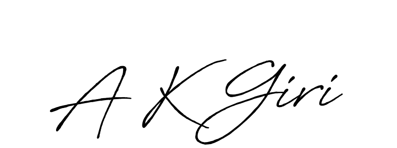 Make a beautiful signature design for name A K Giri. Use this online signature maker to create a handwritten signature for free. A K Giri signature style 7 images and pictures png