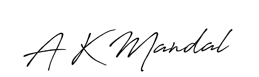 It looks lik you need a new signature style for name A K Mandal. Design unique handwritten (Antro_Vectra_Bolder) signature with our free signature maker in just a few clicks. A K Mandal signature style 7 images and pictures png
