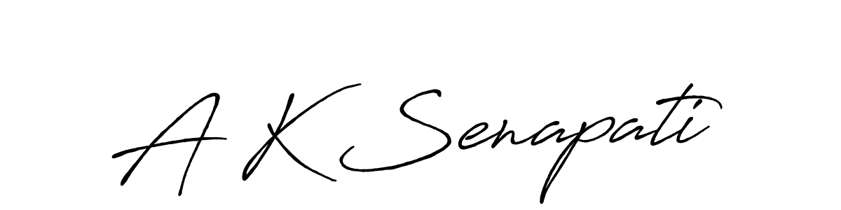 It looks lik you need a new signature style for name A K Senapati. Design unique handwritten (Antro_Vectra_Bolder) signature with our free signature maker in just a few clicks. A K Senapati signature style 7 images and pictures png