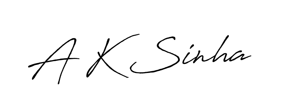 if you are searching for the best signature style for your name A K Sinha. so please give up your signature search. here we have designed multiple signature styles  using Antro_Vectra_Bolder. A K Sinha signature style 7 images and pictures png