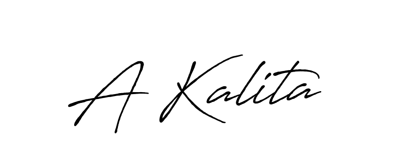 You should practise on your own different ways (Antro_Vectra_Bolder) to write your name (A Kalita) in signature. don't let someone else do it for you. A Kalita signature style 7 images and pictures png