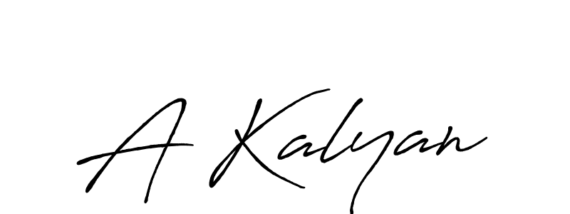 It looks lik you need a new signature style for name A Kalyan. Design unique handwritten (Antro_Vectra_Bolder) signature with our free signature maker in just a few clicks. A Kalyan signature style 7 images and pictures png
