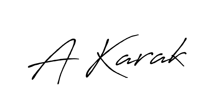 A Karak stylish signature style. Best Handwritten Sign (Antro_Vectra_Bolder) for my name. Handwritten Signature Collection Ideas for my name A Karak. A Karak signature style 7 images and pictures png