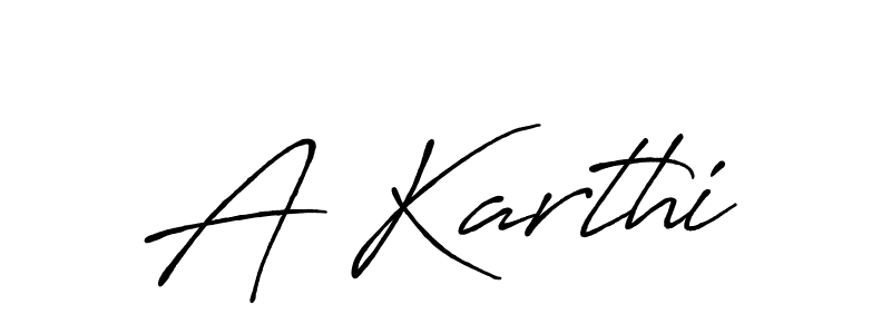 if you are searching for the best signature style for your name A Karthi. so please give up your signature search. here we have designed multiple signature styles  using Antro_Vectra_Bolder. A Karthi signature style 7 images and pictures png