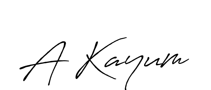 Here are the top 10 professional signature styles for the name A Kayum. These are the best autograph styles you can use for your name. A Kayum signature style 7 images and pictures png