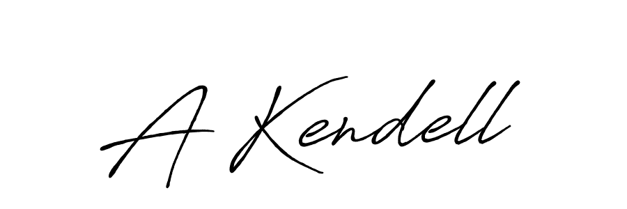 A Kendell stylish signature style. Best Handwritten Sign (Antro_Vectra_Bolder) for my name. Handwritten Signature Collection Ideas for my name A Kendell. A Kendell signature style 7 images and pictures png