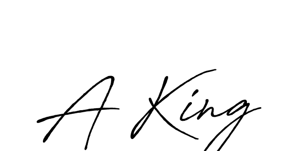 if you are searching for the best signature style for your name A King. so please give up your signature search. here we have designed multiple signature styles  using Antro_Vectra_Bolder. A King signature style 7 images and pictures png